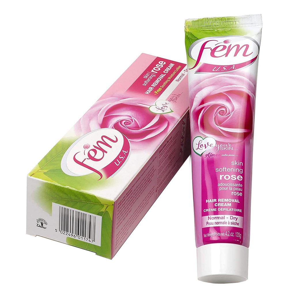 Fem USA Hair Removal Cream Rose 120 g - Easy Pharmacy LLC