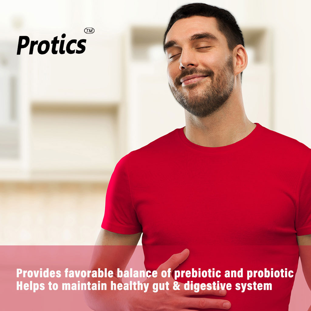 Protics Prebiotics And Probiotics Capsules For Healthy Digestive System, Pack of 30's - Easy Pharmacy LLC
