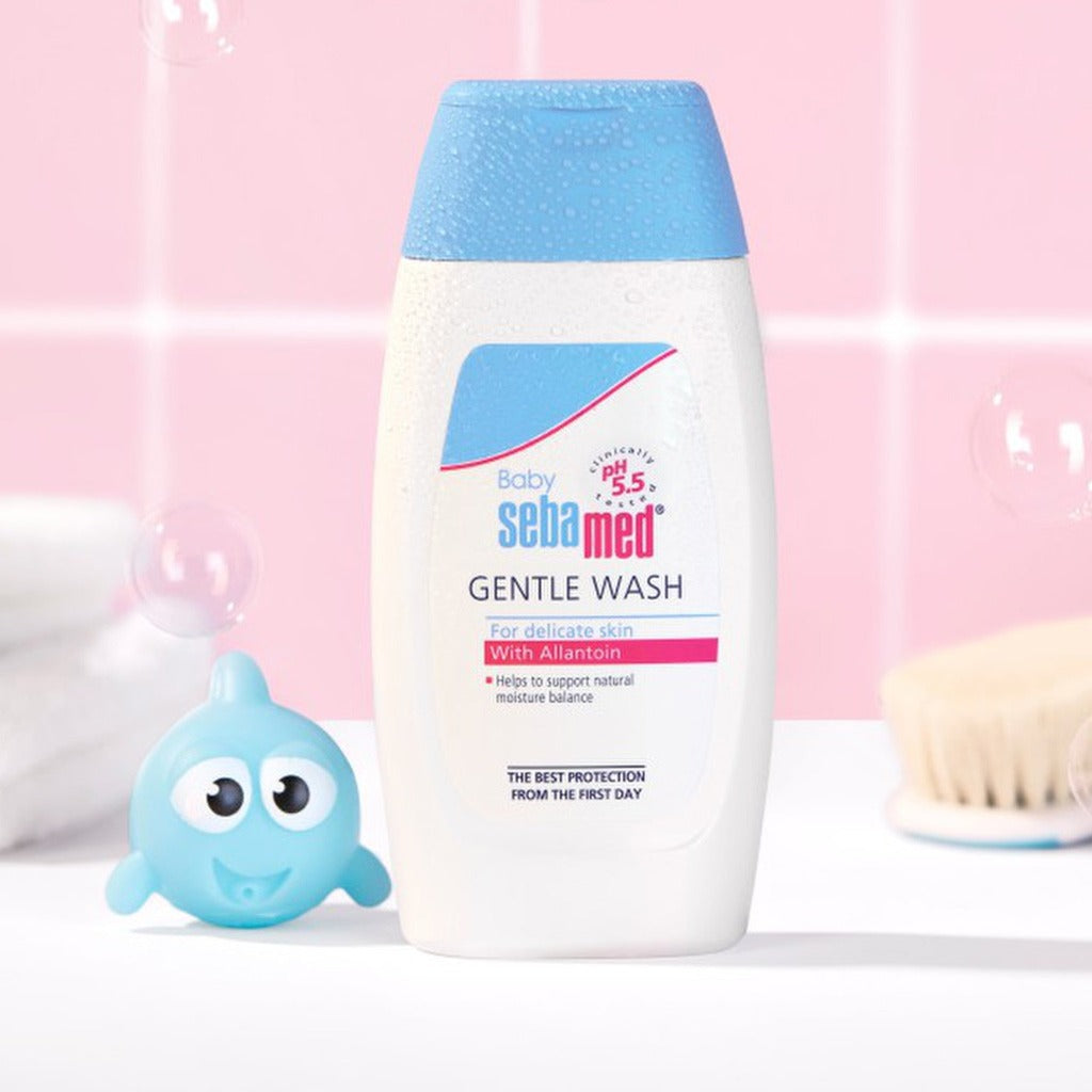 Sebamed Extra Mild Baby Shampoo For Delicate Scalp 150 mL + Gentle Wash For Delicate Baby Skin 200 mL Combo Pack - Easy Pharmacy LLC