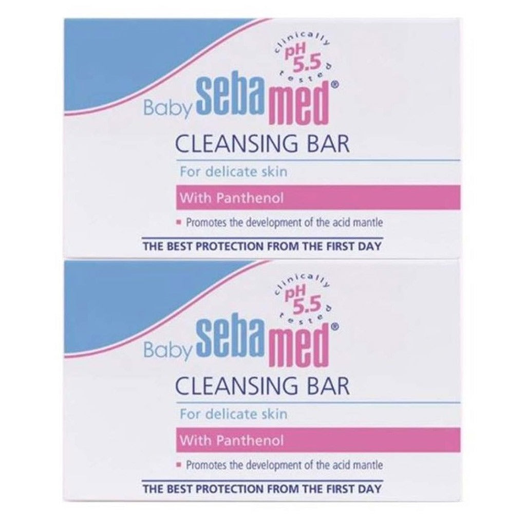 Sebamed Extra Mild Baby Cleansing Bar For Delicate Skin 150 g 2's - Easy Pharmacy LLC