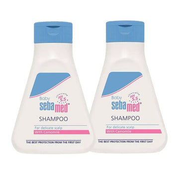 Sebamed Extra Mild Baby Shampoo for Delicate Scalp 150ml, Pack of 2