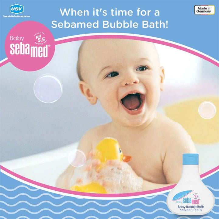 Sebamed Extra mild Baby Bubble Bath For Delicate Skin 200 mL 2's - Easy Pharmacy LLC