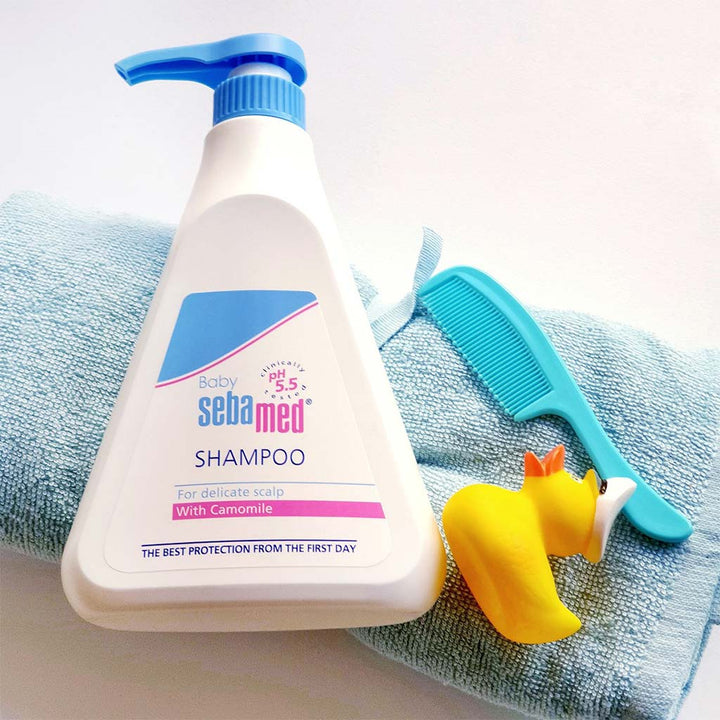 Sebamed Extra Mild Baby Shampoo 500 mL + Wet Wipes 72's Pack 4's + Baby Gentle Wash 400 mL Bundle Pack - Easy Pharmacy LLC