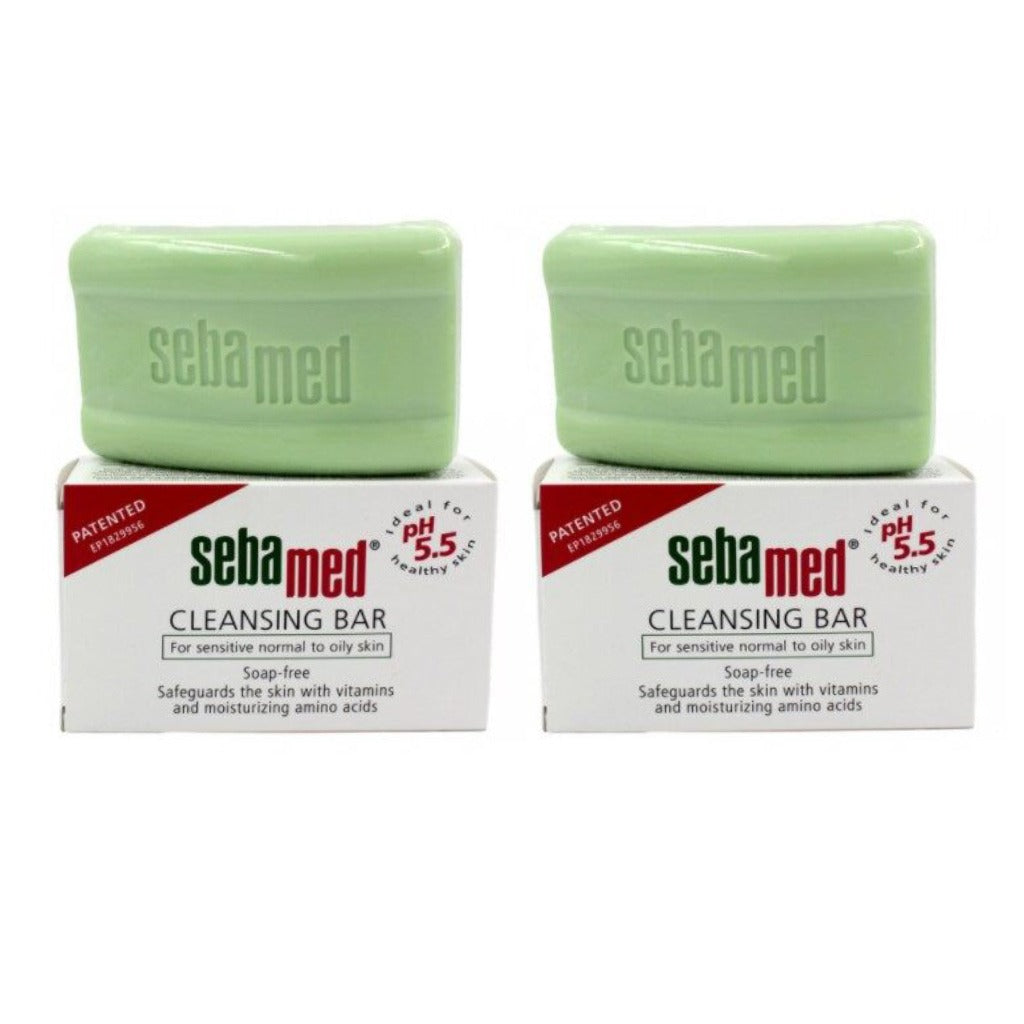 Sebamed Adult Cleansing Bar For Sensitive And Problematic Skin 150 g 2's - Easy Pharmacy LLC