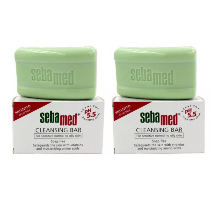 Sebamed Adult Cleansing Bar For Sensitive And Problematic Skin 150 g 2's - Easy Pharmacy LLC