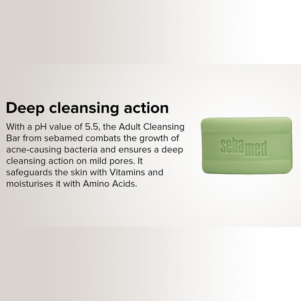 Sebamed Adult Cleansing Bar For Sensitive And Problematic Skin 150 g 2's - Easy Pharmacy LLC