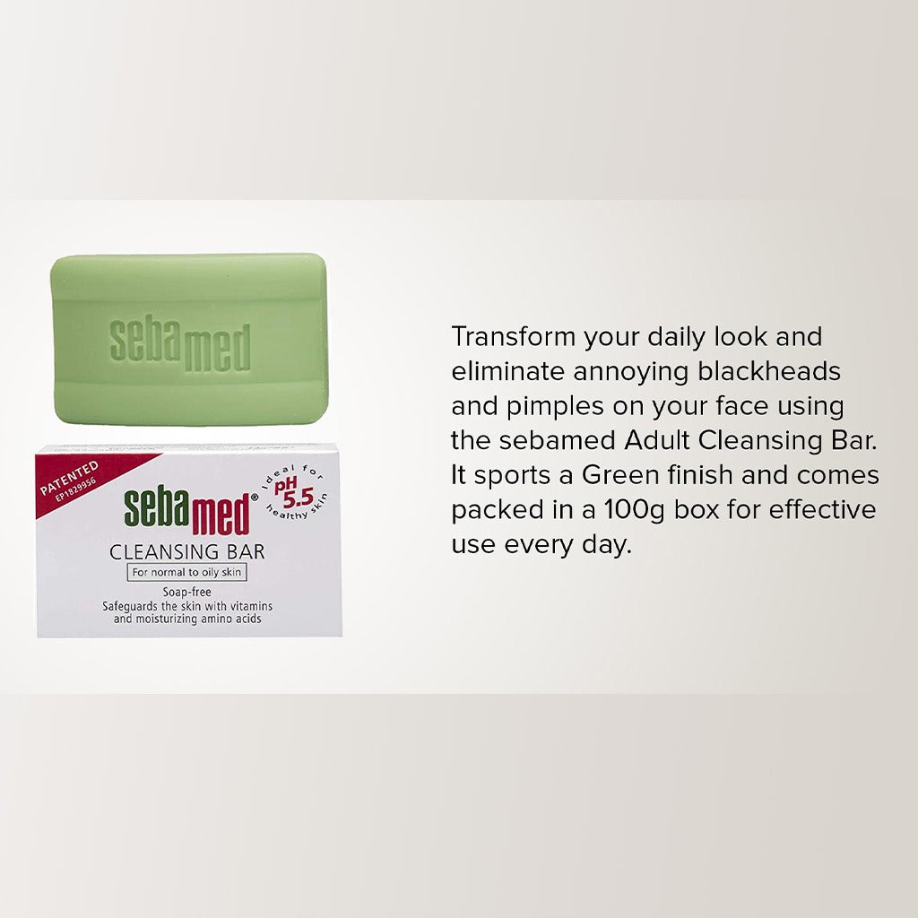 Sebamed Adult Cleansing Bar For Sensitive And Problematic Skin 150 g 2's - Easy Pharmacy LLC