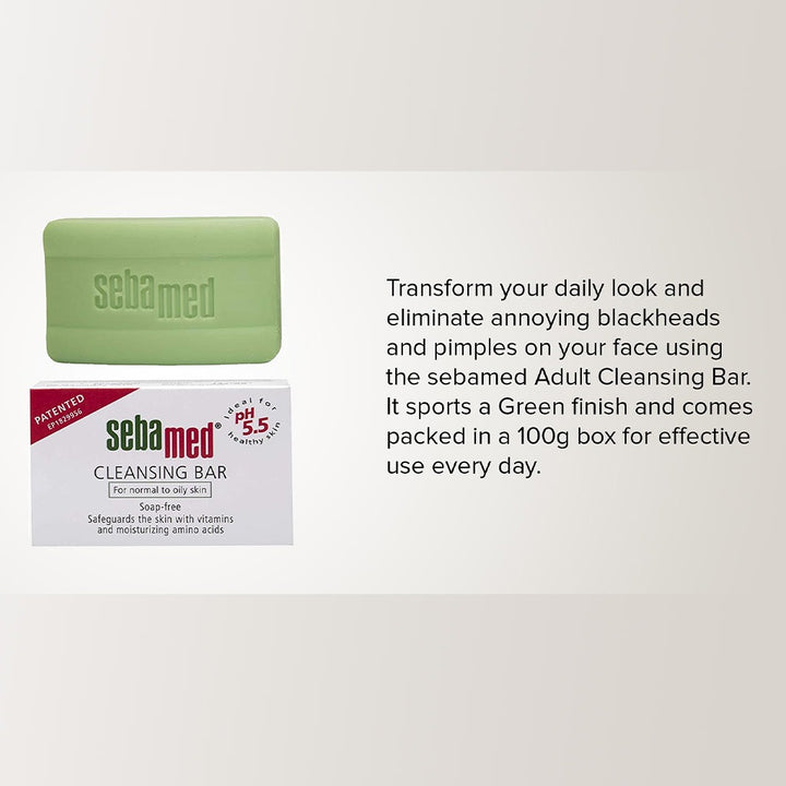 Sebamed Adult Cleansing Bar For Sensitive And Problematic Skin 150 g 2's - Easy Pharmacy LLC