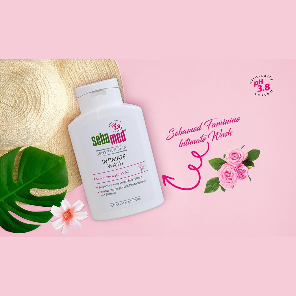 Sebamed Feminine Intimate Wash For sensitive skin PH 3.8 200 mL 2's - Easy Pharmacy LLC