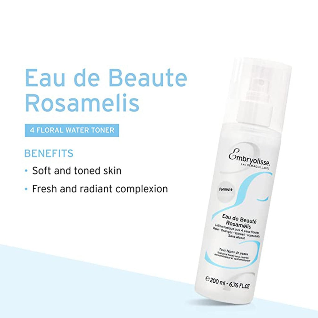 Embryolisse Eau De Beaute Alcohol Free Rosamelis Toner 200 mL - Easy Pharmacy LLC