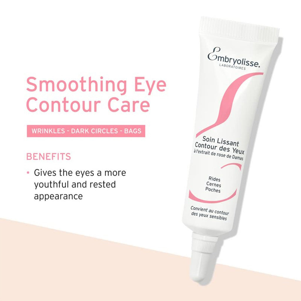 Embryolisse Smoothing Eye Contour Care Cream For Wrinkles, Dark Circles & Puffiness 15 mL - Easy Pharmacy LLC