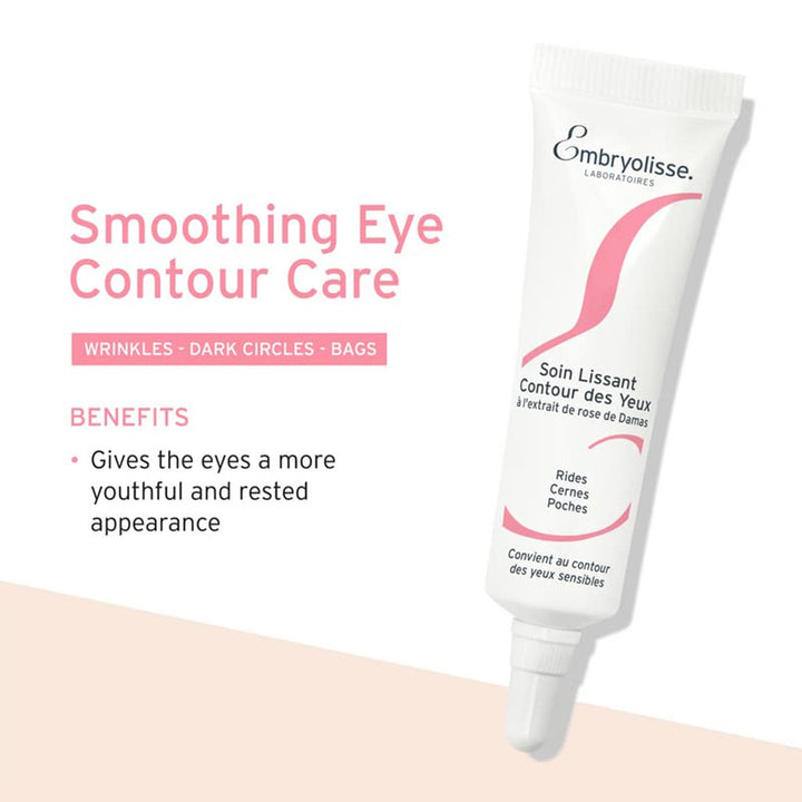 Embryolisse Smoothing Eye Contour Care Cream For Wrinkles, Dark Circles & Puffiness 15 mL - Easy Pharmacy LLC