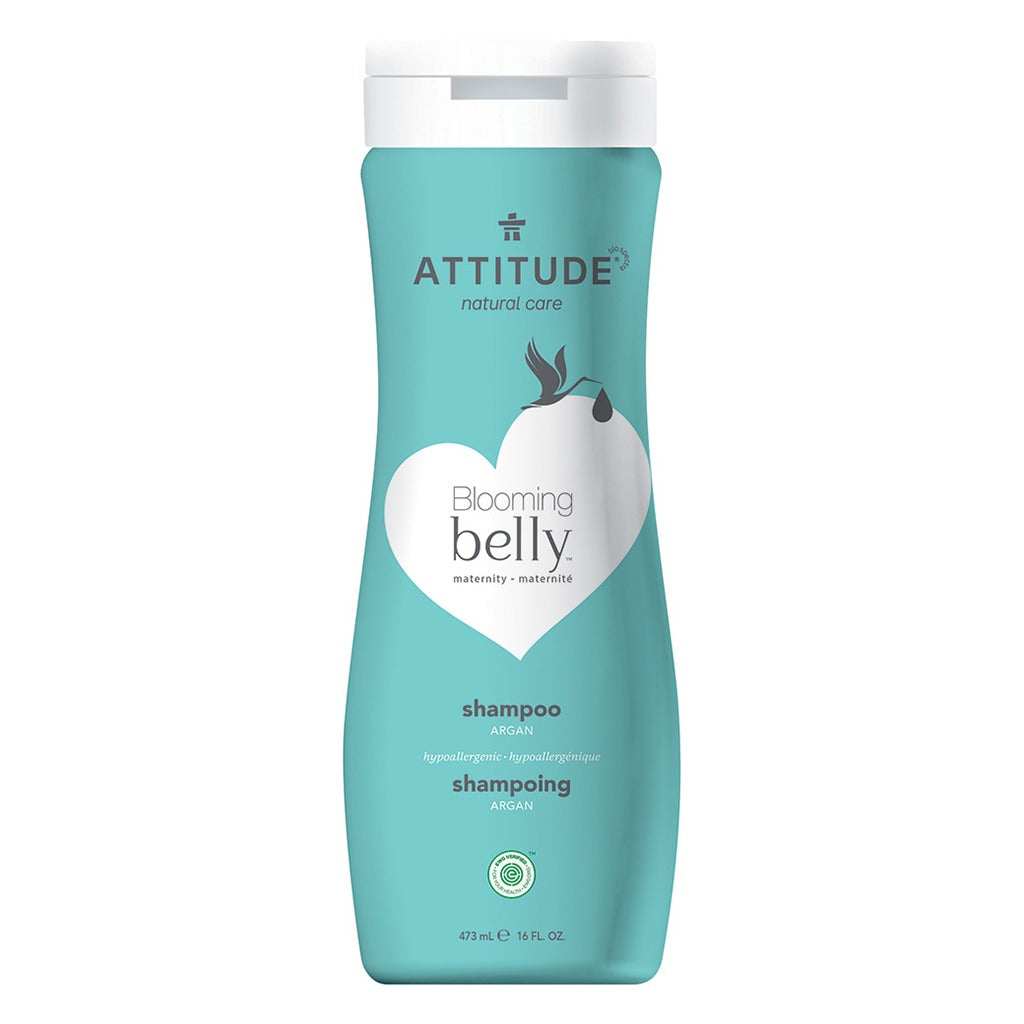 Attitude Natural Care Blooming Belly Maternity Natural Shampoo With Argan 473ml - Easy Pharmacy LLC