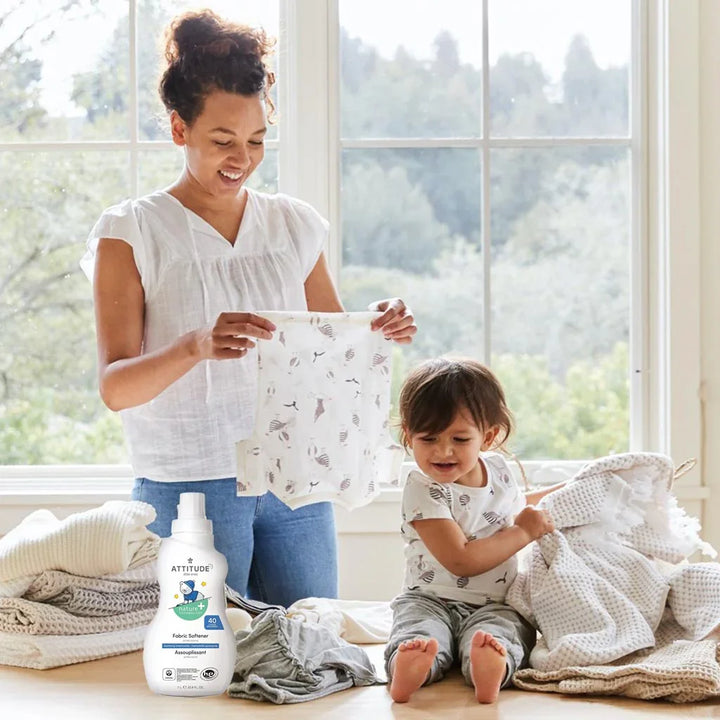 Attitude Little Ones Nature+ Technology 40 Loads Extra Gentle Fabric Softener With Soothing Chamomile For Babies 1000ml - Easy Pharmacy LLC