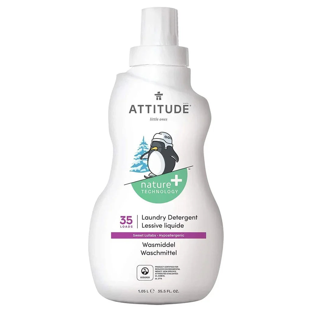 Attitude Little Ones Nature+ Technology Laundry Detergent 35 Loads Sweet Lullaby 1050 mL - Easy Pharmacy LLC
