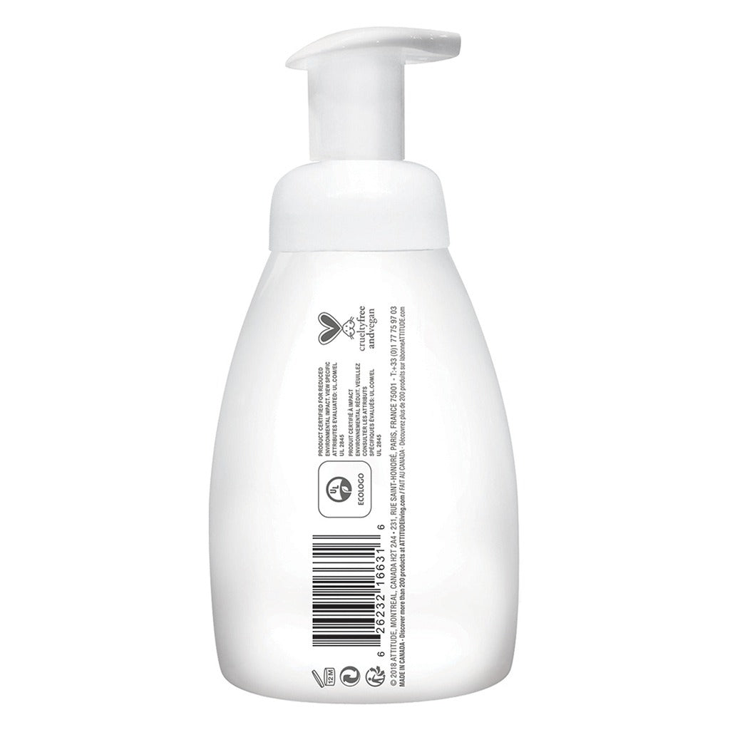 Attitude Natural Care Baby Leaves Science Antipollution 2-In-1 Hair And Body Foaming Wash Orange And Pomegranate 295ml - Easy Pharmacy LLC