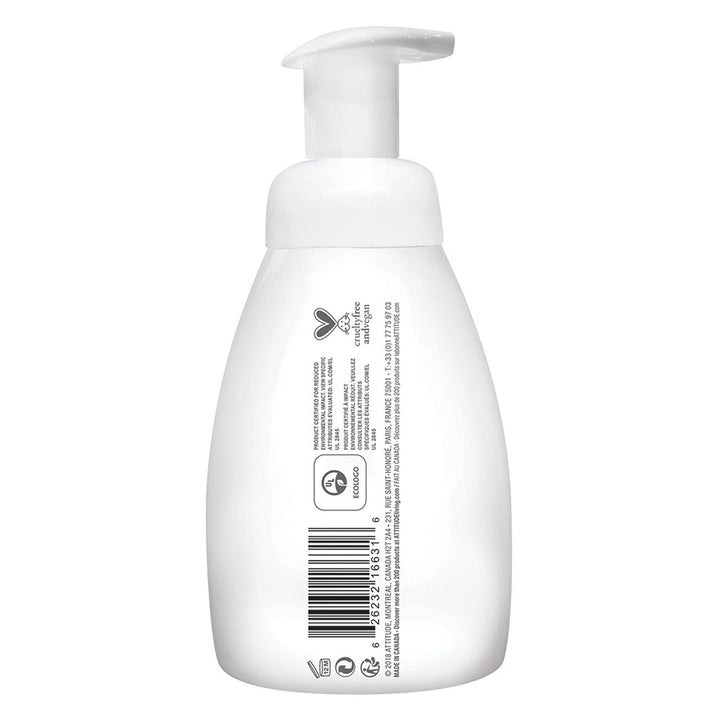 Attitude Natural Care Baby Leaves Science Antipollution 2-In-1 Hair And Body Foaming Wash Orange And Pomegranate 295ml - Easy Pharmacy LLC