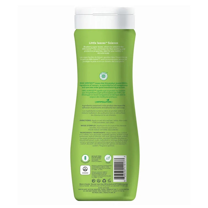 Attitude Natural Care Little Leaves Science 2-In-1 Shampoo And Body Wash Watermelon And Coco For Babies 473ml - Easy Pharmacy LLC