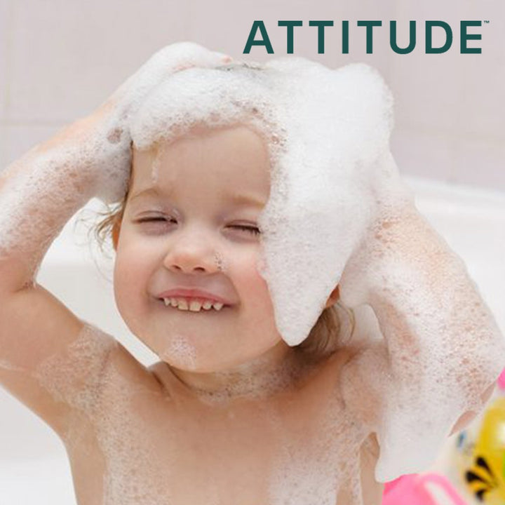 Attitude Natural Care Little Leaves Science 2-In-1 Shampoo And Body Wash Watermelon And Coco For Babies 473ml - Easy Pharmacy LLC