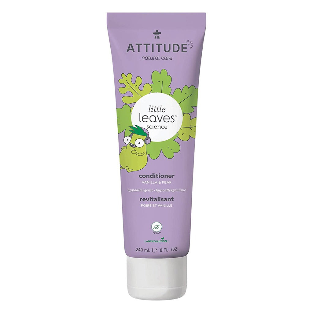 Attitude Natural Care Little Leaves Science Antipollution Conditioner Vanilla & Pear 240ml - Easy Pharmacy LLC