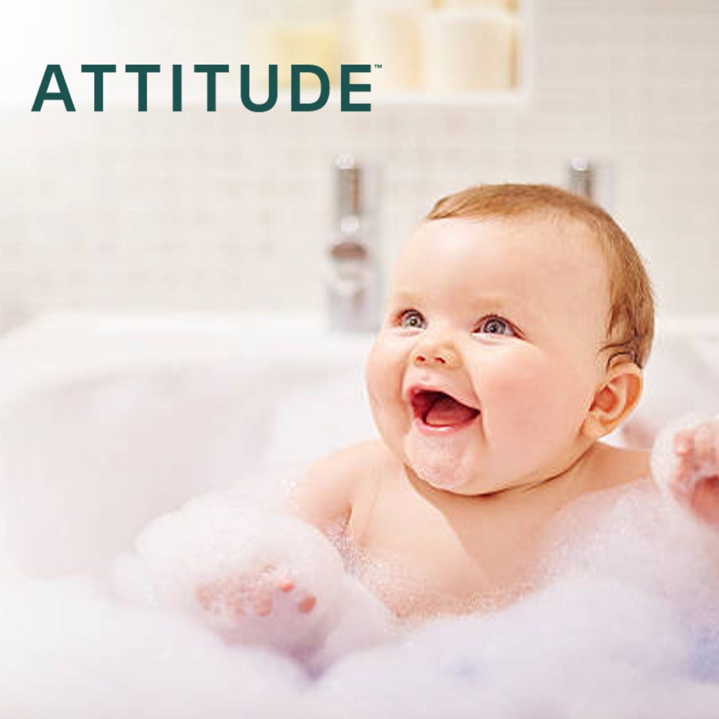 Attitude Natural Care Baby Leaves Science Bubble Bath Watermelon And Coco For Babies 473ml - Easy Pharmacy LLC