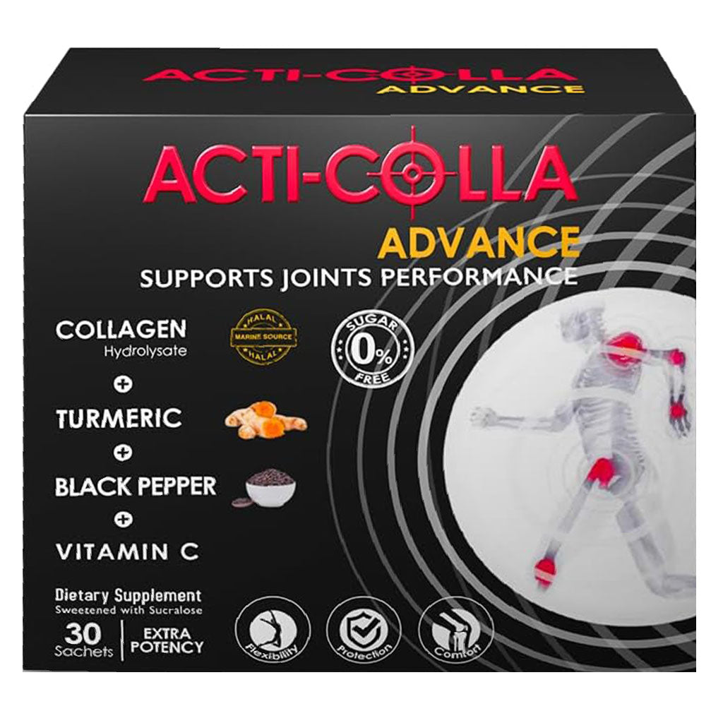 Eva Pharma Acti-Colla Advance Oral Powder Sachets For Joint Support, Pack of 30's - Easy Pharmacy LLC
