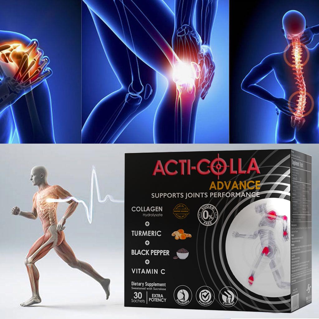Eva Pharma Acti-Colla Advance Oral Powder Sachets For Joint Support, Pack of 30's - Easy Pharmacy LLC