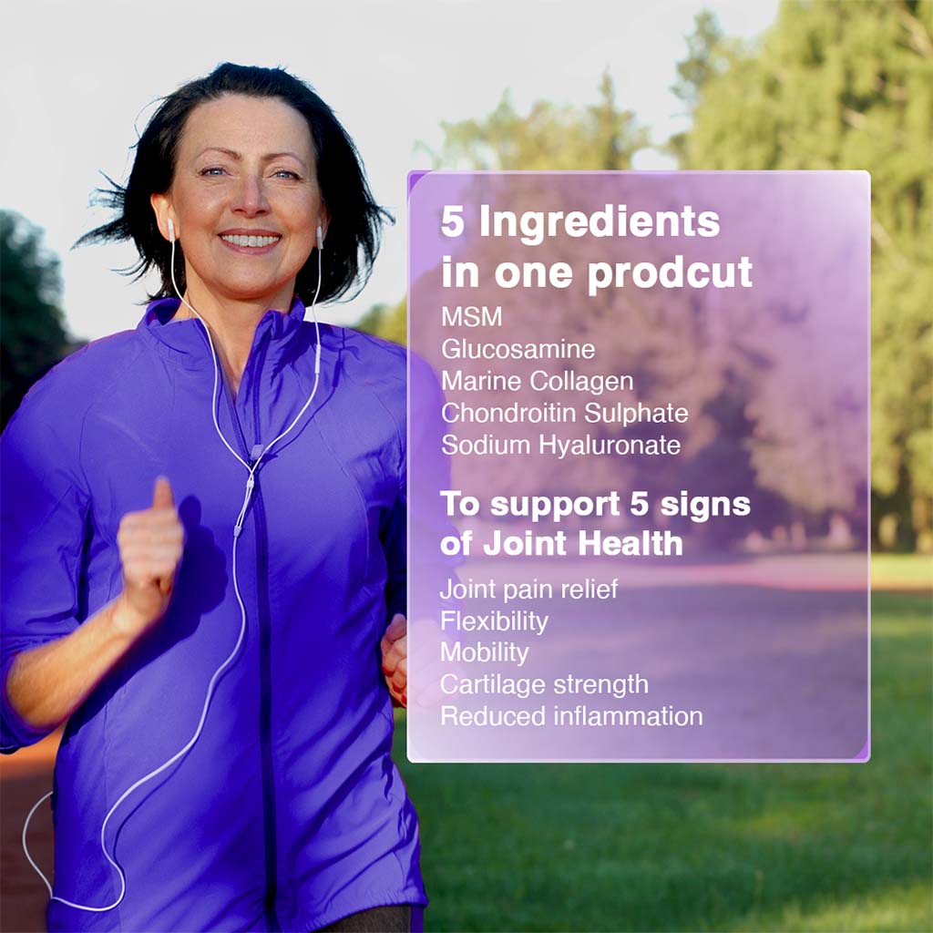 Eva Pharma Genuphil Advance 5-In-One Oral Powder Sachets For Healthy Joints, Pack of 30's - Easy Pharmacy LLC