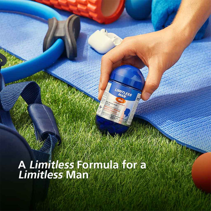 Eva Pharma Limitless Man Max Multivitamins & Minerals Supplement Tablets, Pack of 30's - Easy Pharmacy LLC