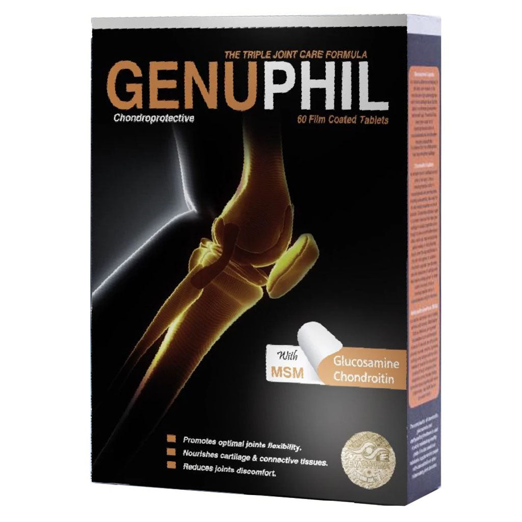Eva Pharma Genuphil Tablets For Healthy Joints, Pack of 60's - Easy Pharmacy LLC