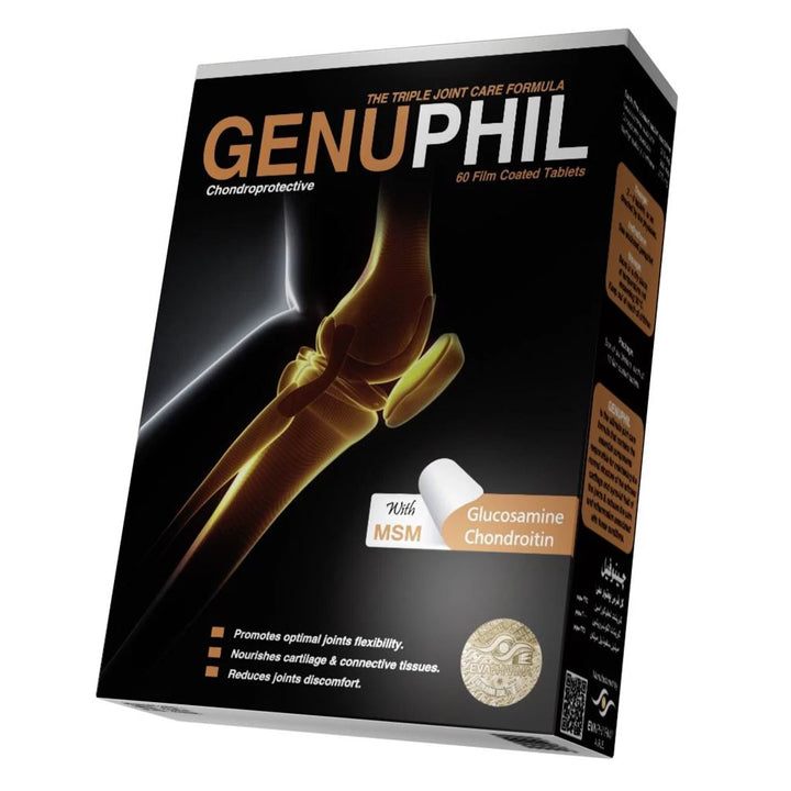 Eva Pharma Genuphil Tablets For Healthy Joints, Pack of 60's - Easy Pharmacy LLC