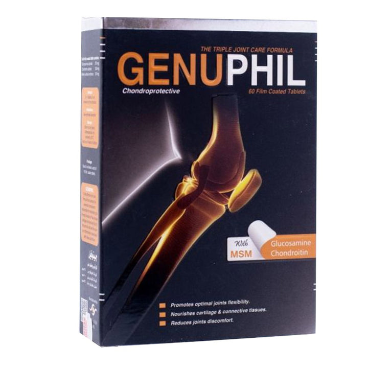 Eva Pharma Genuphil Tablets For Healthy Joints, Pack of 60's - Easy Pharmacy LLC