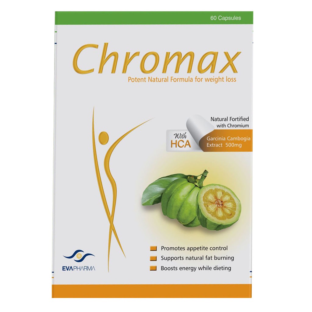 Eva Pharma Chromax Capsules For Weight Loss, Pack of 60's - Easy Pharmacy LLC