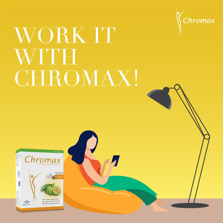 Eva Pharma Chromax Capsules For Weight Loss, Pack of 60's - Easy Pharmacy LLC