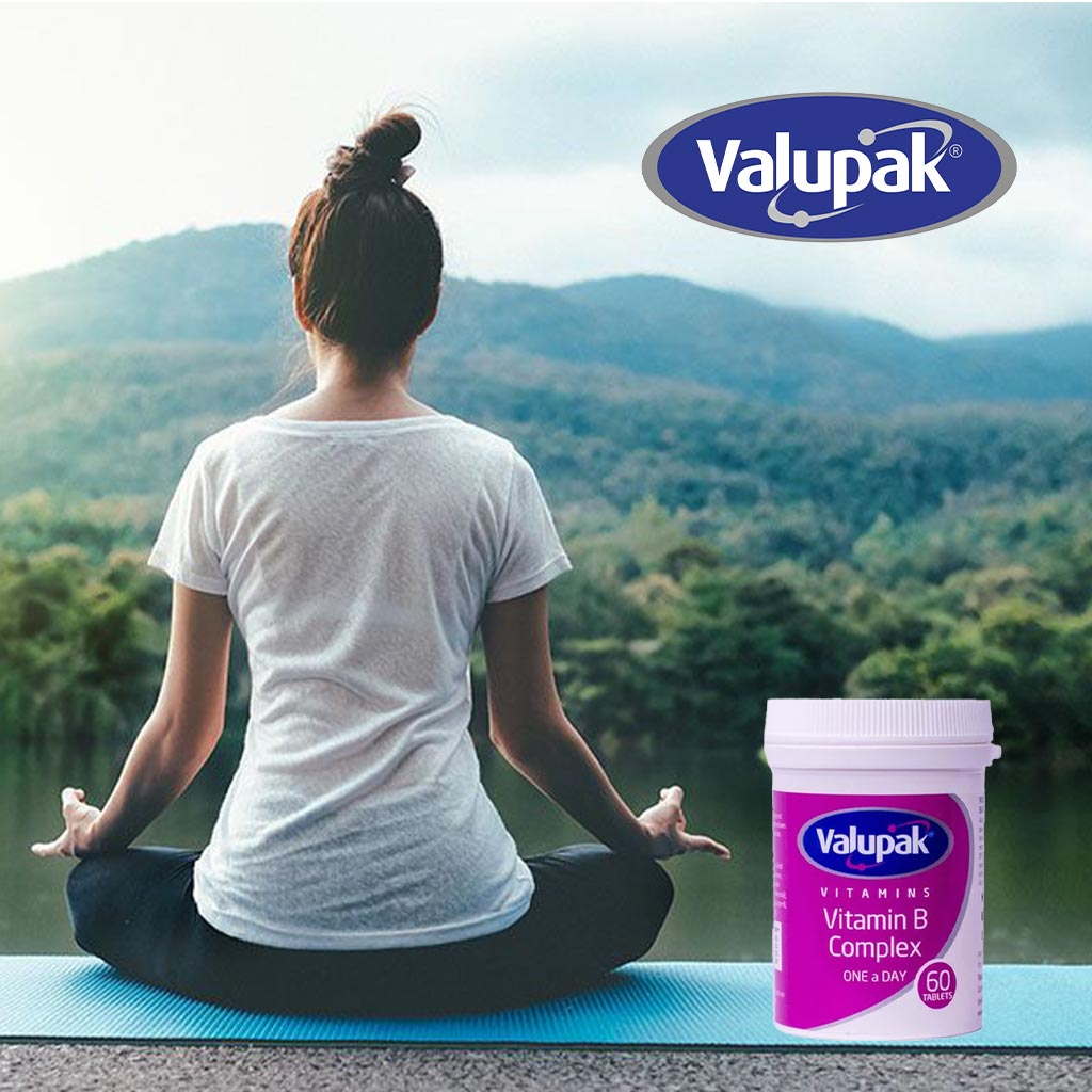 Valupak One A Day Vitamin B Complex Supplement Tablets, Pack of 60's - Easy Pharmacy LLC