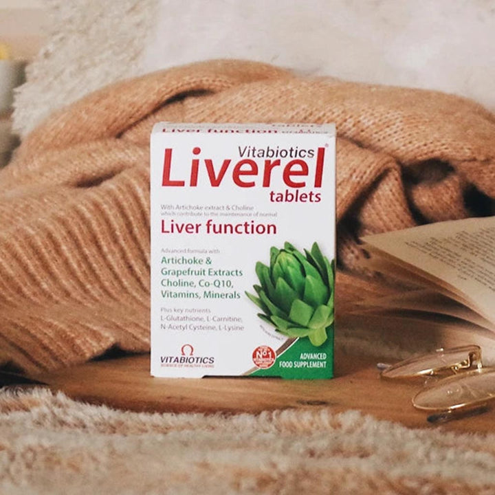 Vitabiotics Liverel Tablets With Vitamins, Minerals & Choline For Healthy Liver Function, Pack of 60's - Easy Pharmacy LLC