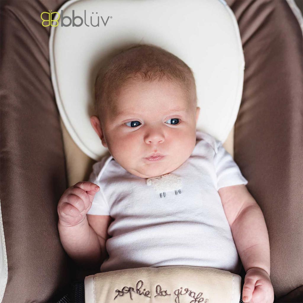Bbluv Pilo Ergonomic Head Rest Ivory For Babies - Easy Pharmacy LLC