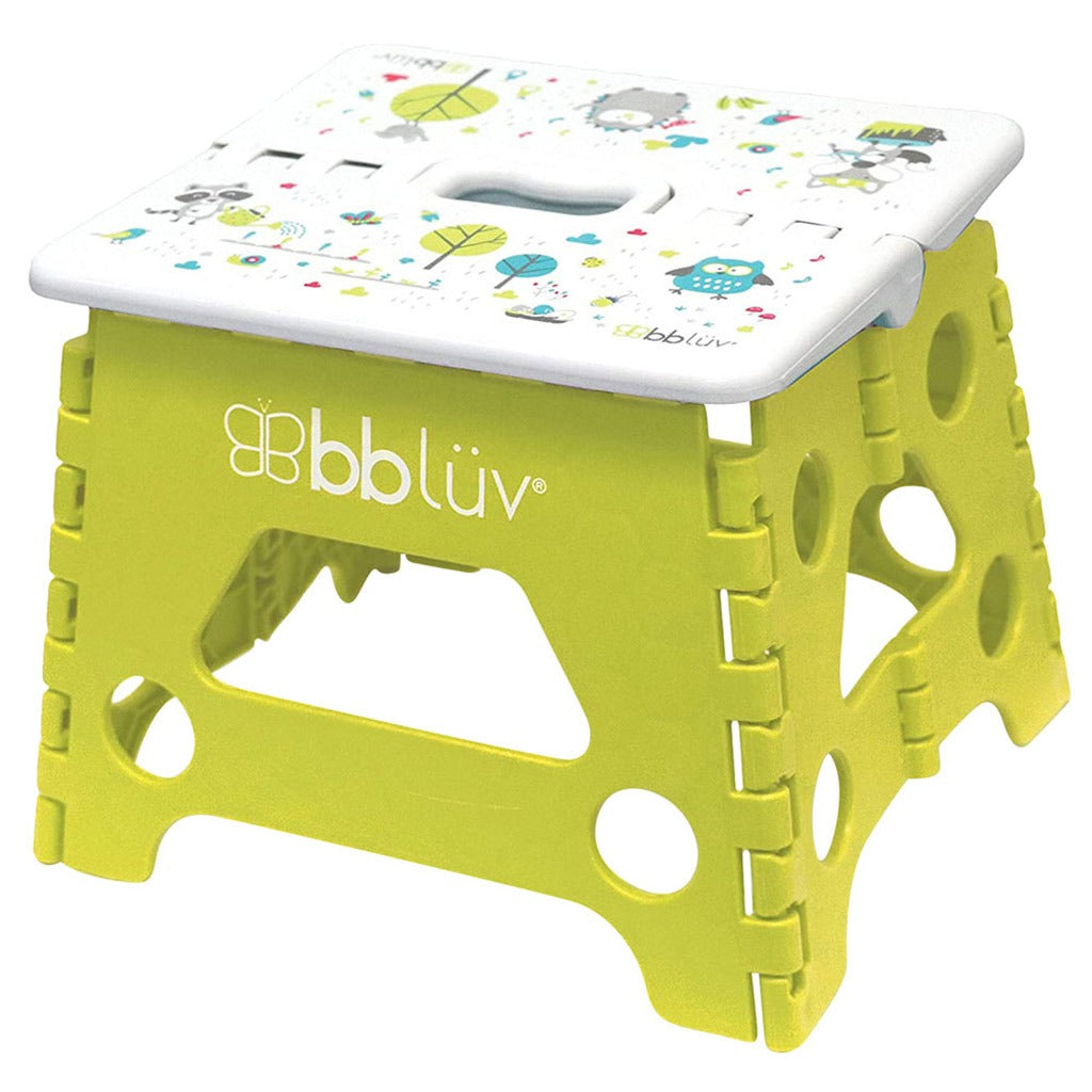 Bbluv Step Foldable Step Stool Lime For Babies - Easy Pharmacy LLC
