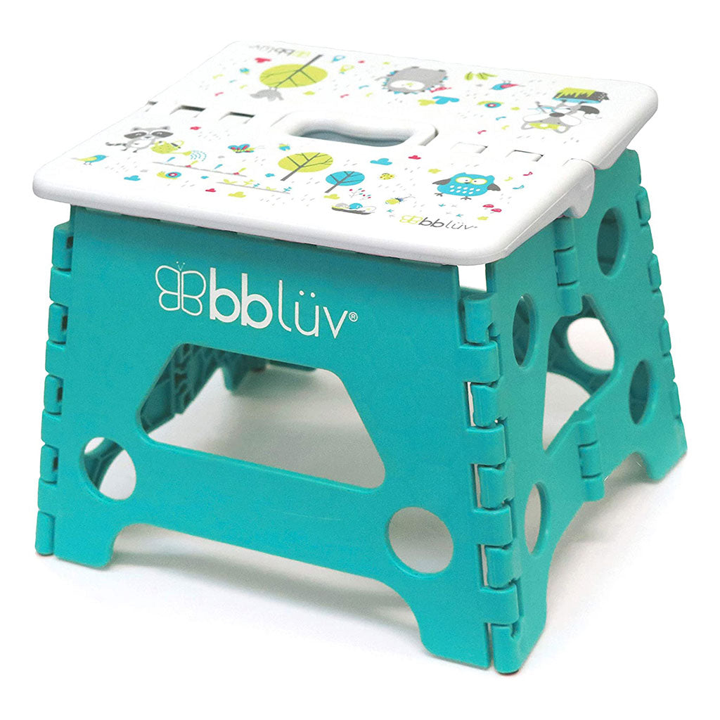 Bbluv Step Foldable Step Stool Aqua For Babies - Easy Pharmacy LLC
