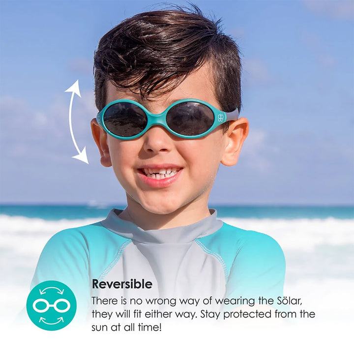 Bbluv Solar Unbreakable Aqua Sunglasses For Toddler/Kid 2-6 Years, Pack of 1's - Easy Pharmacy LLC