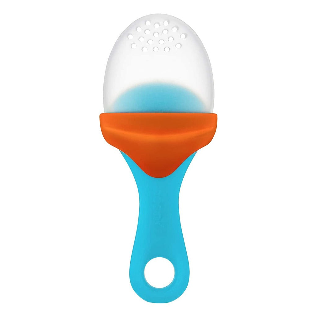 Boon Silicone Food Pulp Feeder Orange/Blue 1's - Easy Pharmacy LLC