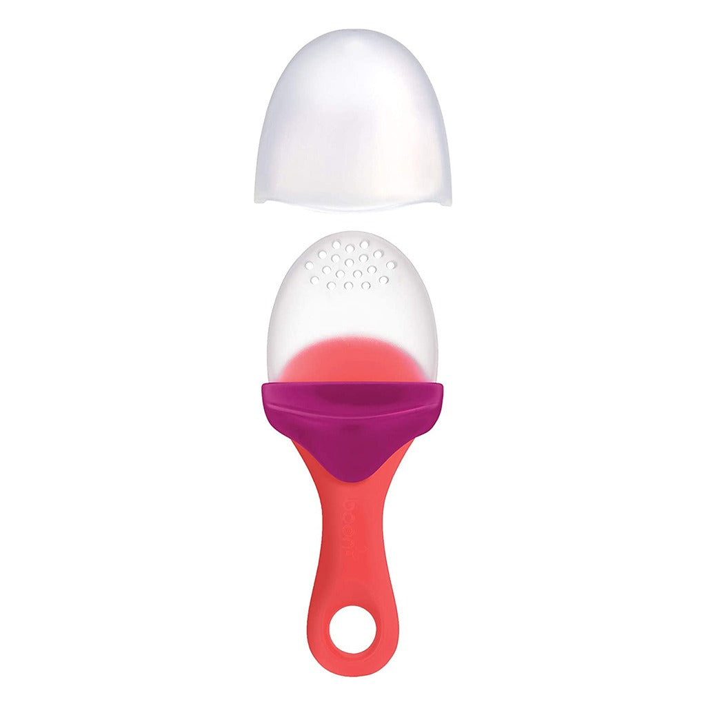 Boon Silicone Food Pulp Feeder Magenta/Pink 1's - Easy Pharmacy LLC