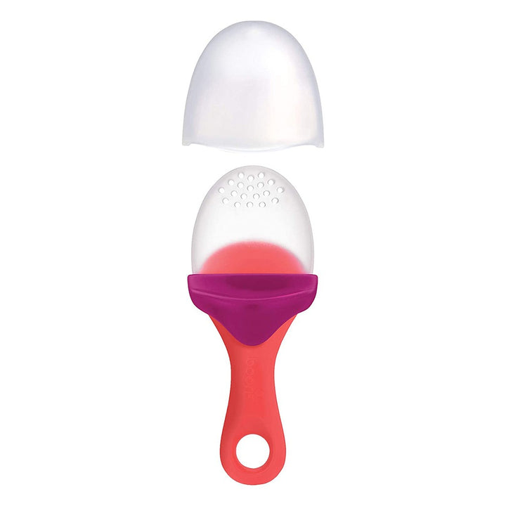 Boon Silicone Food Pulp Feeder Magenta/Pink 1's - Easy Pharmacy LLC