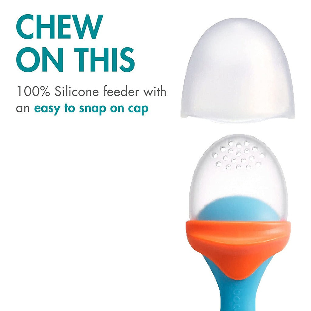 Boon Silicone Food Pulp Feeder Blue/Teal 2's - Easy Pharmacy LLC