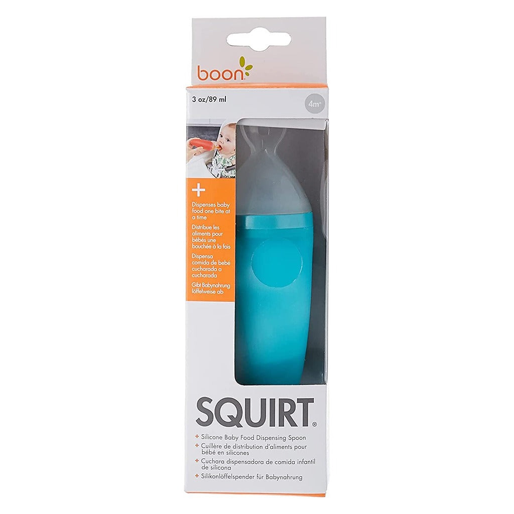Boon Squirt Silicone Baby Food Dispensing Spoon Blue - Easy Pharmacy LLC