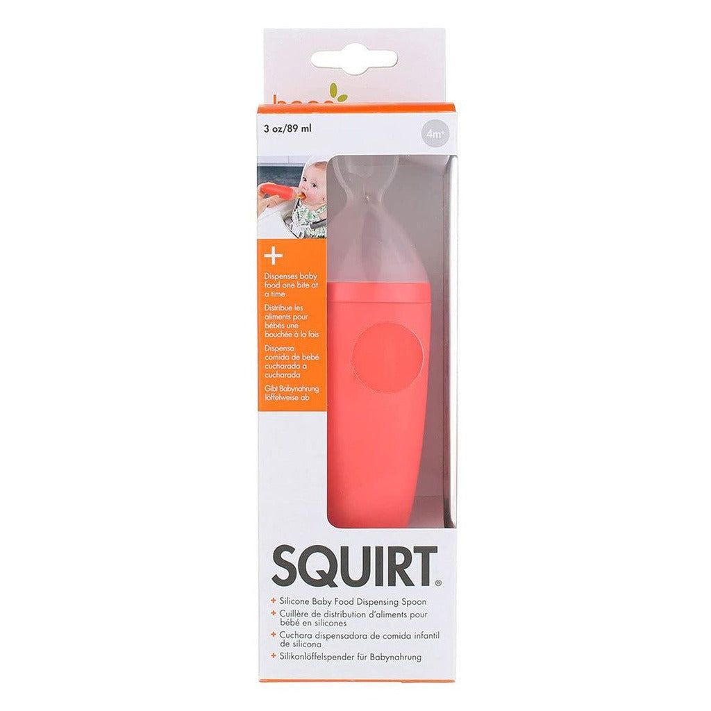 Boon Squirt Silicone Baby Food Dispensing Spoon Pink - Easy Pharmacy LLC