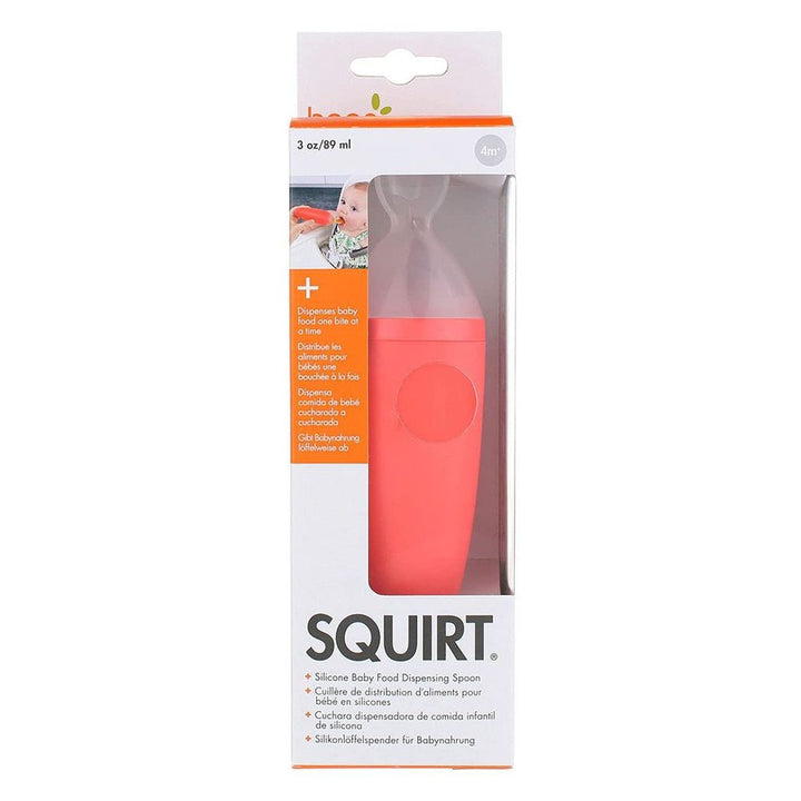 Boon Squirt Silicone Baby Food Dispensing Spoon Pink - Easy Pharmacy LLC