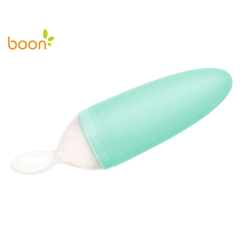 Boon Squirt Silicone Baby Food Dispensing Spoon Mint Green - Easy Pharmacy LLC