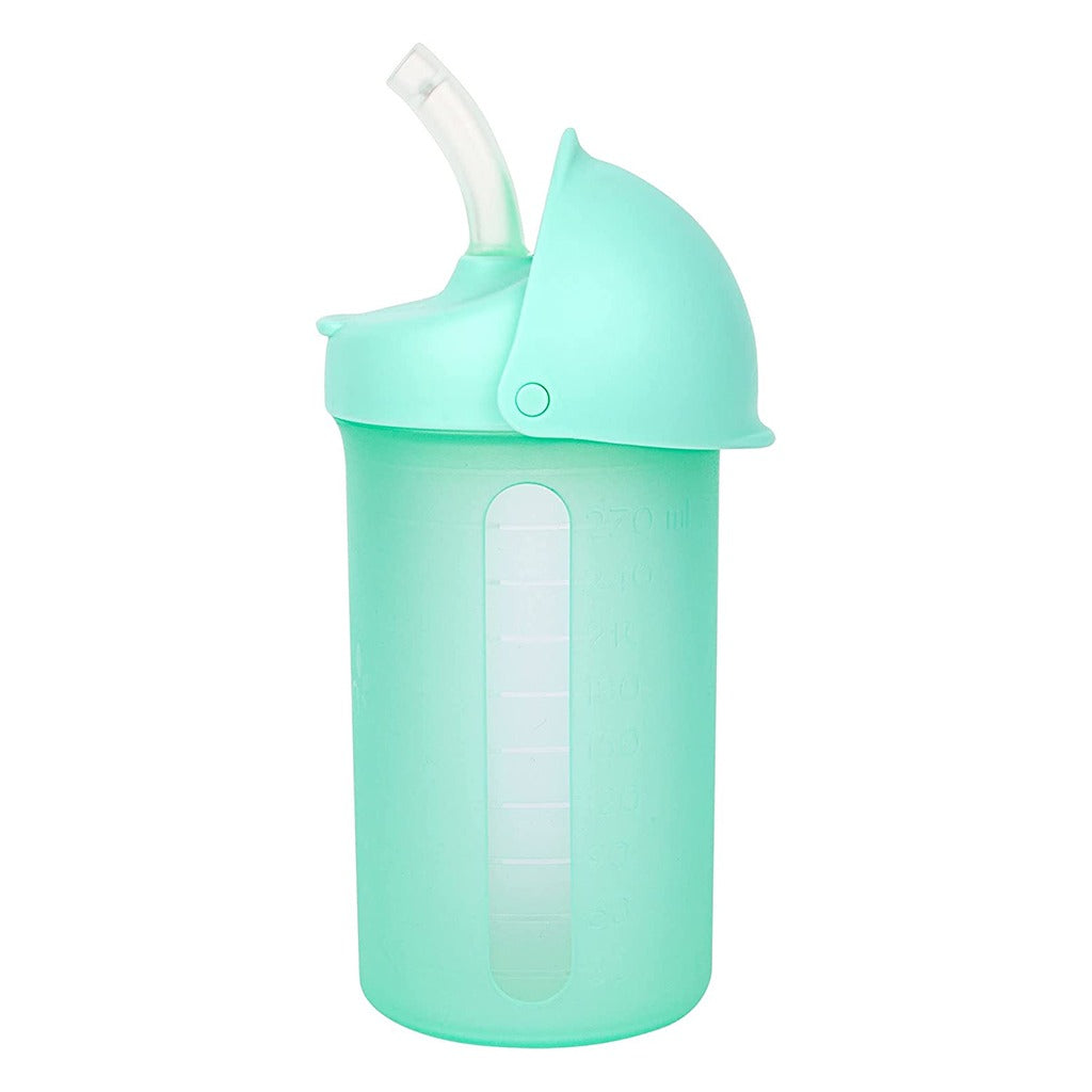 Boon Swig Silicone Straw Bottle For Kids 10 Oz Mint - Easy Pharmacy LLC