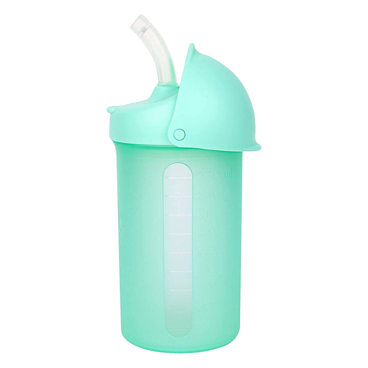 Boon Swig Silicone Straw Bottle For Kids 10 Oz Mint - Easy Pharmacy LLC